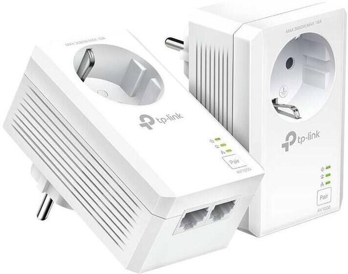 TP-Link TL-PA7027P KIT AV1000 Gb průchozí powerline Kit (2ks)