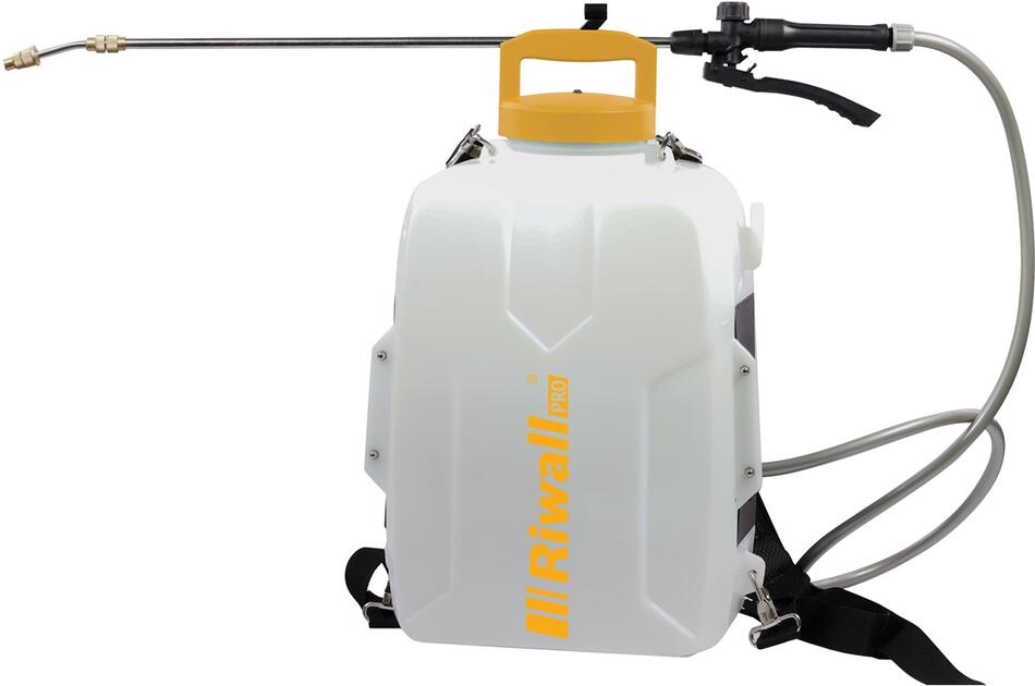 AKU postřikovač Riwall PRO RAS 1220 SET, 20 V + 2Ah baterie + nabíječka
