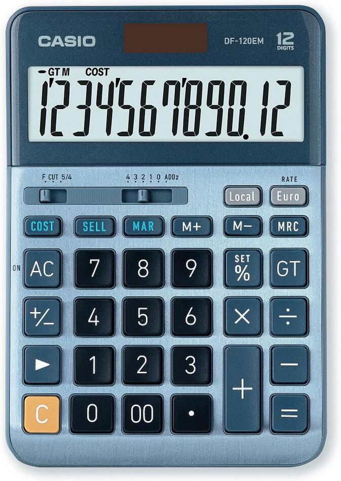 Kalkulátor Casio DF 120 EM
