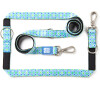 Max & Molly Vodítko přepínací, Retro Blue, Velikost M