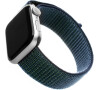 Nylonový řemínek FIXED Nylon Strap pro Apple Watch 38/40/41mm, temně modrý