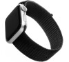 Nylonový řemínek FIXED Nylon Strap pro Apple Watch 38/40/41mm, černý