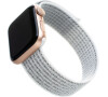 Nylonový řemínek FIXED Nylon Strap pro Apple Watch 42/44/45/49mm, bílý