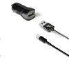 Celly nabíječka do auta, 2,4 A, kabel Lightning (CCUSBLIGHT)