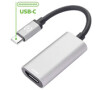 Celly adaptér USB-C -> HDMI, stříbrná (PROUSBCHDMIDS)