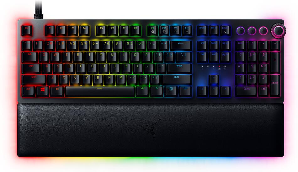 Razer Huntsman V2/Drátová USB/US layout/Černá (RZ03-03610100-R3M1)