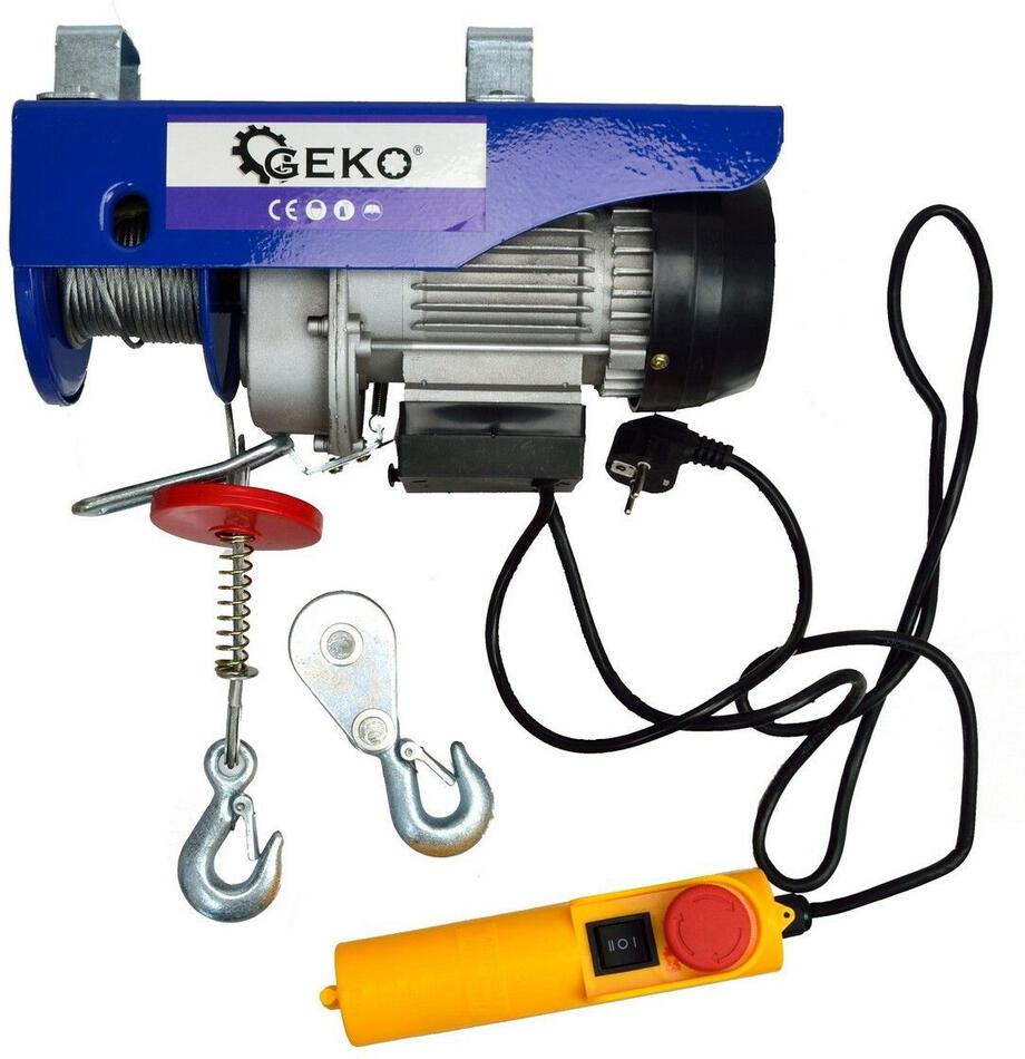 Elektrický naviják, 150/300kg, 1300W GEKO