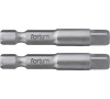 Adaptéry sada 2ks, 1/4" x 50mm, S2 FORTUM