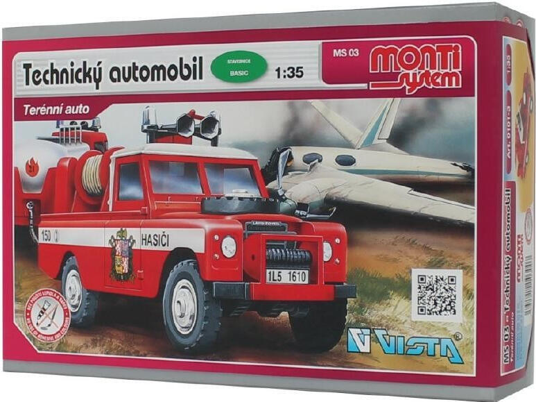 Stavebnice Seva Monti System MS 03 - Land Rover TEAM 21