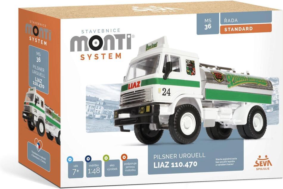 Stavebnice Seva Monti System MS 36 - Liaz Pilsner Urquell 1:48