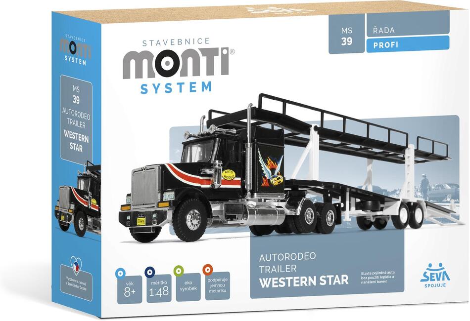 Stavebnice Seva Monti System MS 39 - Autorodeo Trailer
