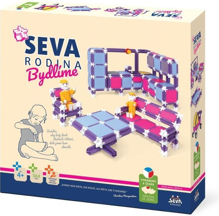 Stavebnice Seva Rodina - Bydlíme