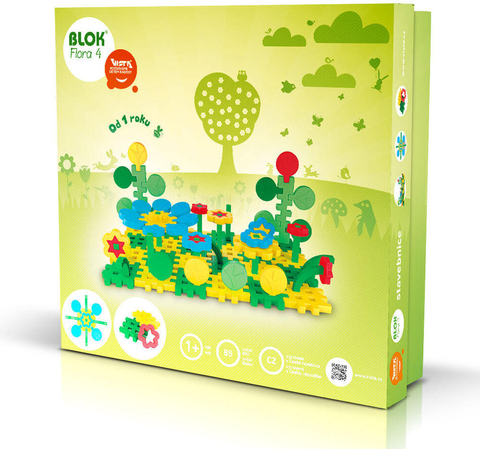 Stavebnice Seva BLOK Flora 4