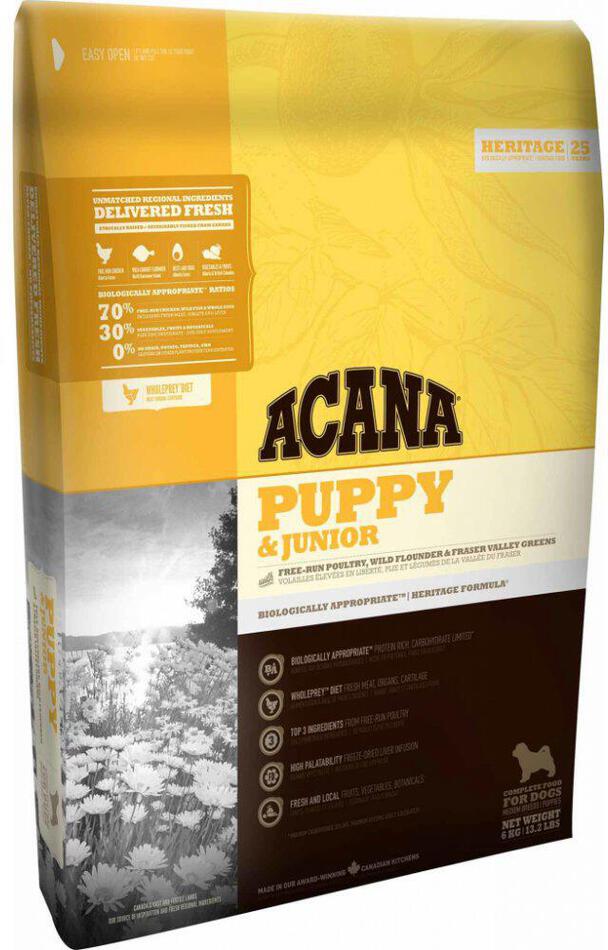 Granule pro psy Acana Puppy Junior Recipe, 17kg