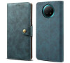 Lenuo Leather pro Xiaomi Redmi Note 9T, modré