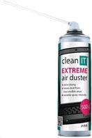 CLEAN IT Stlačený vzduch EXTREME 500g, NEHOŘLAVÝ (CL-136)