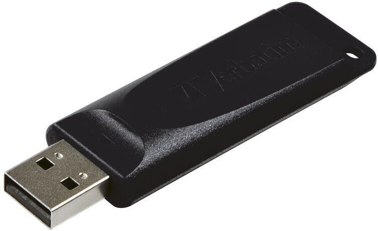 VERBATIM Flash disk Store 'n' Go Slider/ 64GB/ USB 2.0/ černá (98698)
