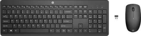 PC klávesnice s myší HP 230 Wireless Black