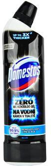 Wc čistič Domestos Zero Blue na vodní kámen, gel 750ml