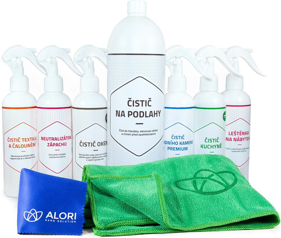 Balíček pro kompletní úklid Alori, 9ks