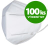 SET 100ks respirátor FFP2/KN95