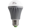 LED ŽÁROVKA OBJÍMKA E27 - 9 LED (230V) TEPLÁ BÍLÁ Forever