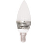 LED ŽÁROVKA OBJÍMKA E14 - 12 LED (BAŇKA) SMD 3016 (230V) TEPLÁ BÍLÁ Forever