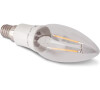 LED ŽÁROVKA E14 - 2W, 2 LED - RETRO (230V) TEPLÁ BÍLÁ Forever