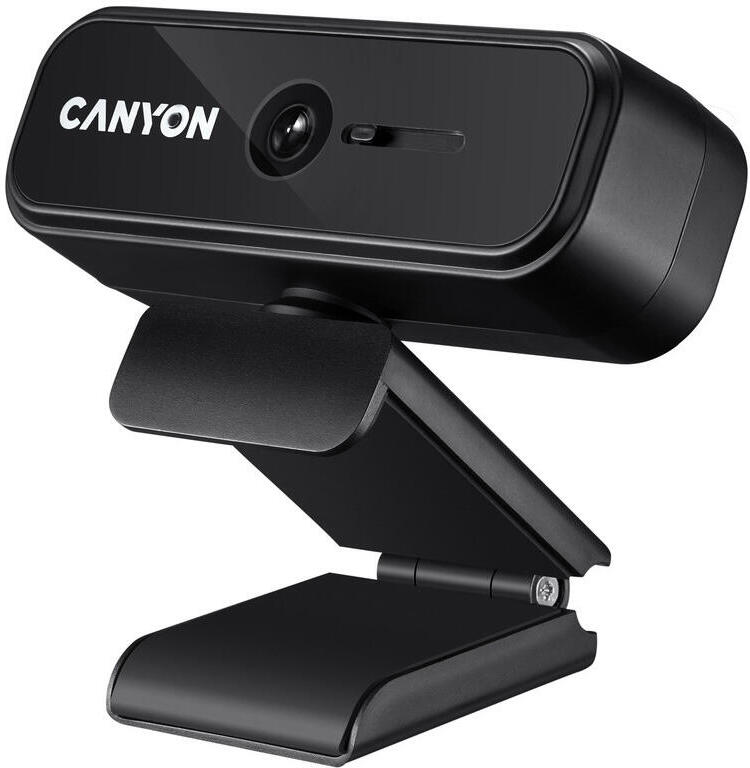 CANYON webová kamera C2N, FHD 1920x1080@30fps,2MPx,360°,USB2.0 (CNE-HWC2N)