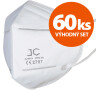 SET respirátor JC FFP2, 60ks
