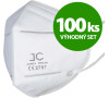 SET respirátor JC FFP2, 100ks