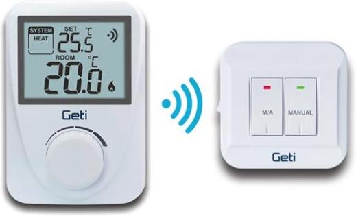 Termostat GETI GRT02 bezdrátový