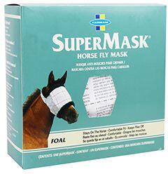 FARNAM Supermask II bez uší vel. FOAL/PONNY šedo-černá
