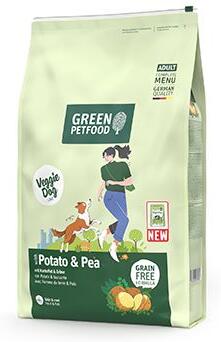 Green Petfood with Potato&Pea dog 900g