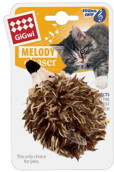 Hračka kočka GiGwi Melody Chaser Ježek se zvuk. čipem