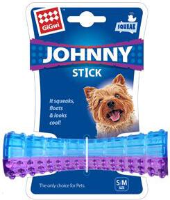 Hračka pes GiGwi Johnny Stick Small aport modro/purpur