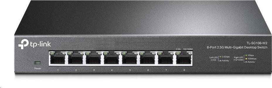 TP-Link TL-SG108-M2 8x2.5G Multi-Gb Desktop Switch