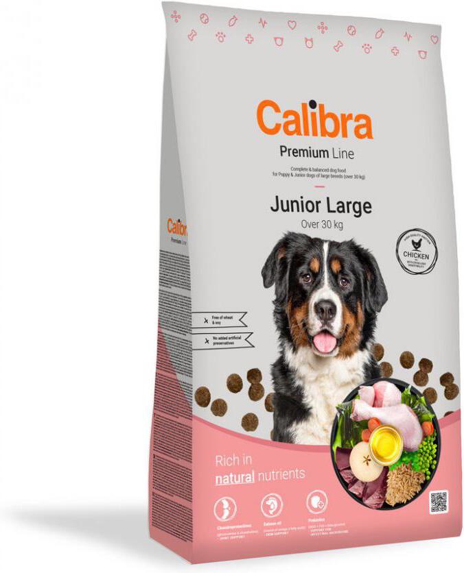 Granule pro psy Calibra Dog Premium Line Junior Large, 3kg