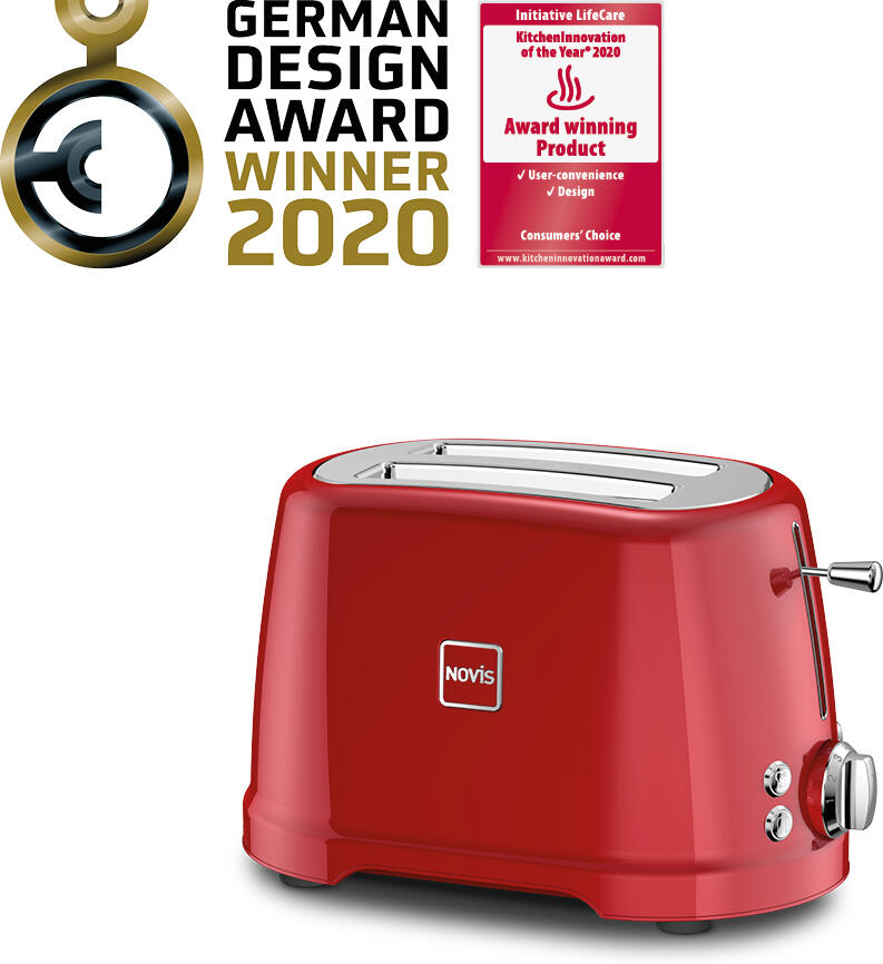 Novis Toaster T2 (červený)