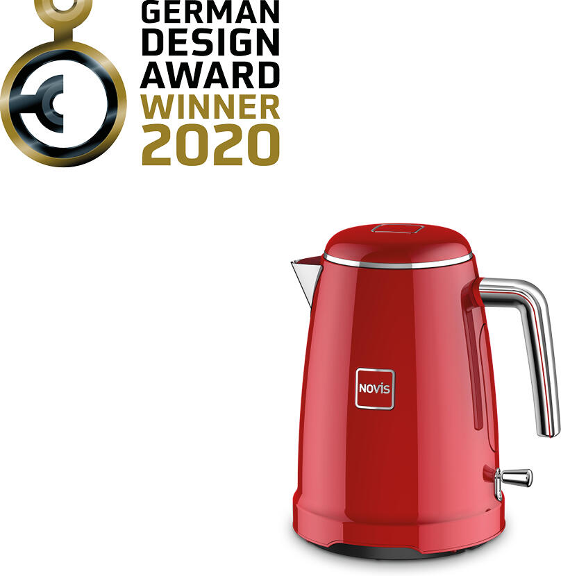 Rychlovarná konvice Novis Kettle K1 (červená)