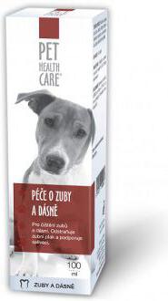 PET HEALTH CARE Péče o zuby a dásně 100ml PHC