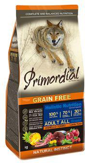 Primordial Dog GF Adult Tuna&Lamb 12kg