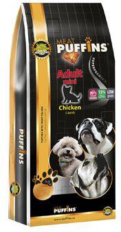 Puffins Dog Adult Yorkshire&Mini Chicken 1kg