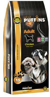 Granule pro psy Puffins Adult, 15kg