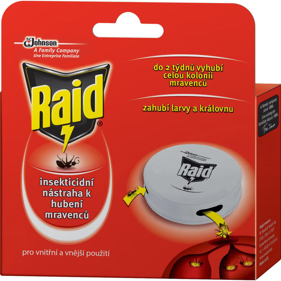 Raid nástraha k hubení mravenců