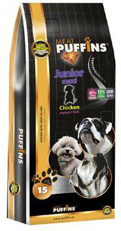 Puffins Dog Junior Maxi Chicken 15kg