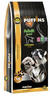 Puffins Dog Adult Maxi Chicken 15kg