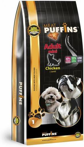 Granule pro psy Puffins Senior, 1kg