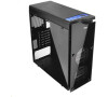 Akyga PC skřín Midi ATX Herní 1xUSB 3.0 2xUSB 2.0 Pozinkovaná ocel cerná (AKY014BK)