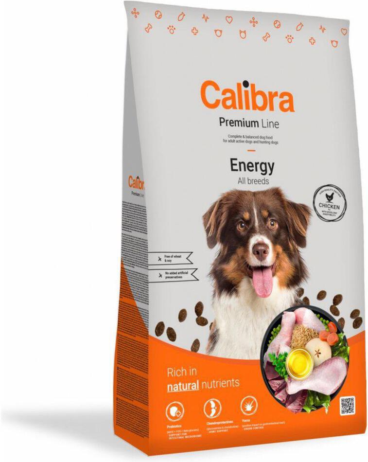 Granule pro psy Calibra Dog Premium Line Energy, 12kg